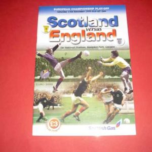 1999 SCOTLAND V ENGLAND