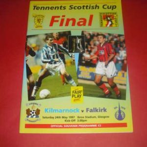 1997 KILMARNOCK V FALKIRK SCOTTISH CUP FINAL