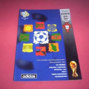 2006 PORTUGAL V ENGLAND WORLD CUP QTR FINAL