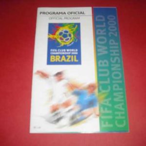 2000 FIFA CLUB WORLD CHAMPIONSHIP OFFICIAL PROGRAMME