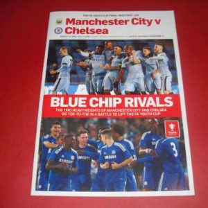2015 MAN CITY V CHELSEA FA YOUTH CUP FINAL 1ST LEG