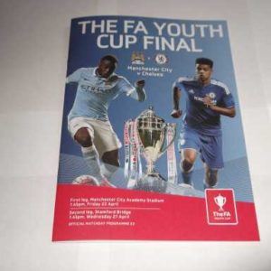 2016 CHELSEA V MAN CITY FA YOUTH CUP FINAL