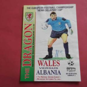 1994 WALES V ALBANIA EURO