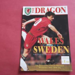 1994 WALES V SWEDEN