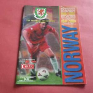 2000 WALES V NORWAY WORLD CUP