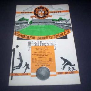1956/57 WOLVES V BOURNEMOUTH FA CUP
