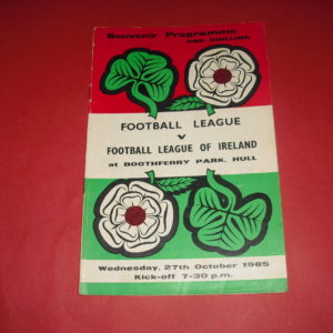 1965 FOOTBALL LEAGUE V FOOTBALL LEAGUE OF IRELAND