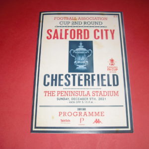 2021/22 SALFORD V CHESTERFIELD FA CUP