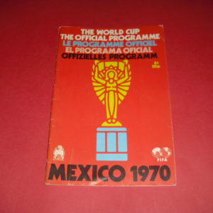 1970 WORLD CUP TOURNAMENT BROCHURE