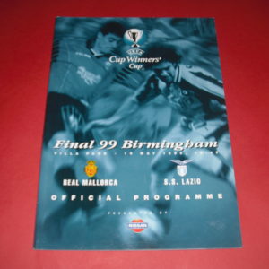 1999 REAL MALLORCA V LAZIO EUROPEAN CUP WINNERS CUP FINAL