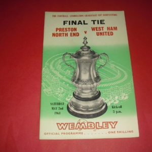 1964 PRESTON V WEST HAM FA CUP FINAL