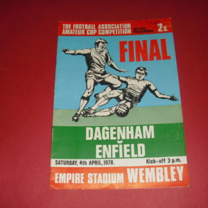 1970 DAGENHAM V ENFIELD FA AMATEUR CUP FINAL