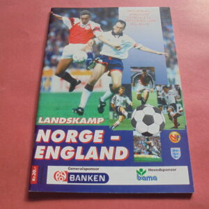 1995 NORWAY v ENGLAND