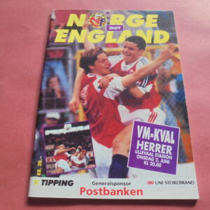 1993 NORWAY v ENGLAND