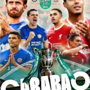 2024 CHELSEA v LIVERPOOL (CARABAO CUP FINAL) free postage
